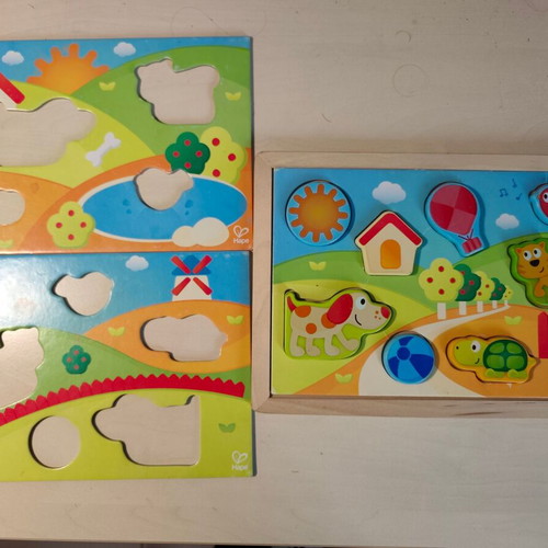 Hape cognitive development baby toy used