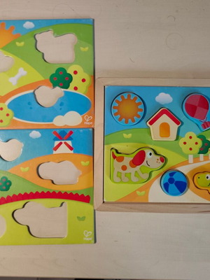 Hape cognitive development baby toy used