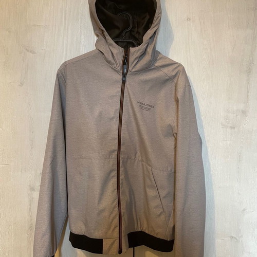 Jack & Jones jacket new, size M, black and gray