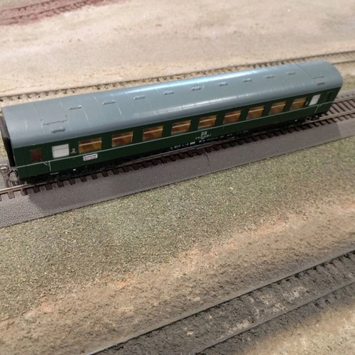 Piko passenger train car used scale 1:87 HO