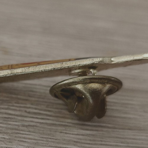 Small J&B promotional pin used