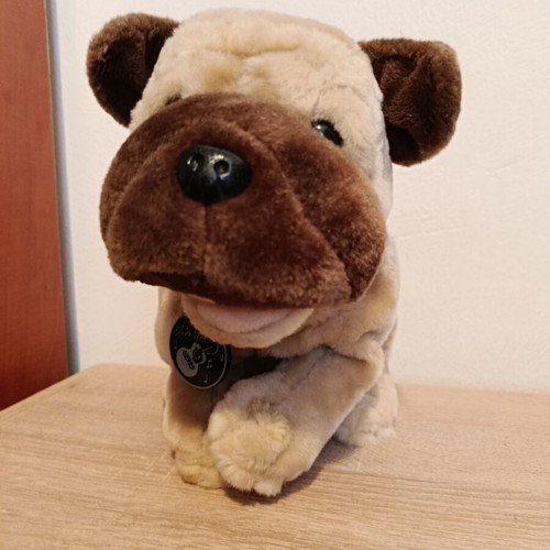 Vintage plush dog '90s Elvis Presley used