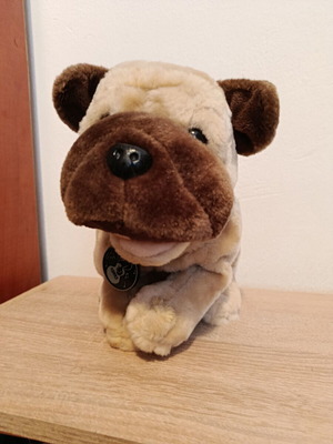 Vintage plush dog '90s Elvis Presley used
