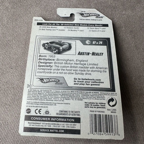 Hot Wheels Austin Healey mainline 2008 new