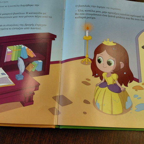 Children's book The Princess and the Pea by HACHETTE like new