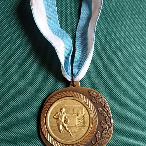 Basketball Medal Vintage 1995 Municipality of Kos, like new