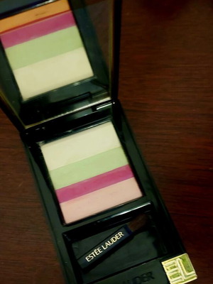 Estée Lauder eyeshadow set like new, palette of 4 bright colors