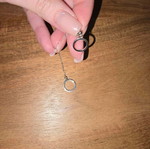 Earring set like new, silver, 2 different pieces
