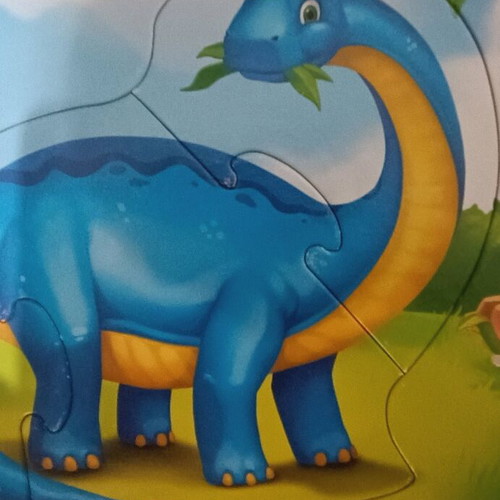 Baby Puzzle Dinosaurs used with 6 different dinosaurs