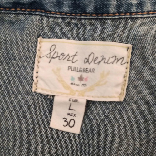Women's denim shirt Pull & Bear like new, size Large