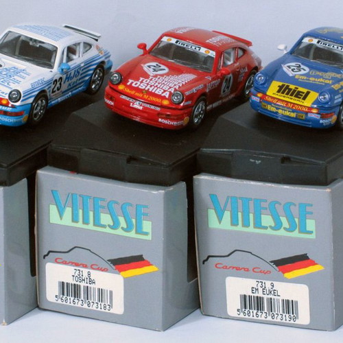Porsche 911 Carrera Cup 1991 συλλογή 15 μοντέλων, καινούργια