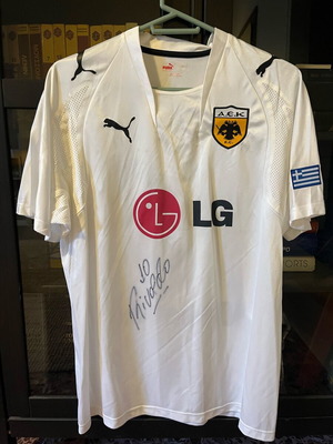 AEK jersey authentic signed by Rivaldo new