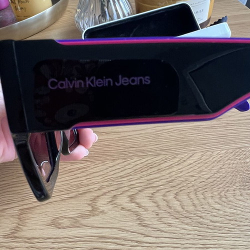 Calvin Klein Jeans oversized sunglasses like new, black