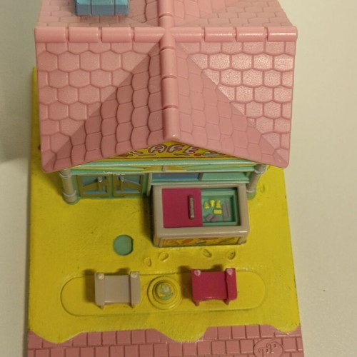 Polly Pocket Bluebird 1993 Beach Cafe house used