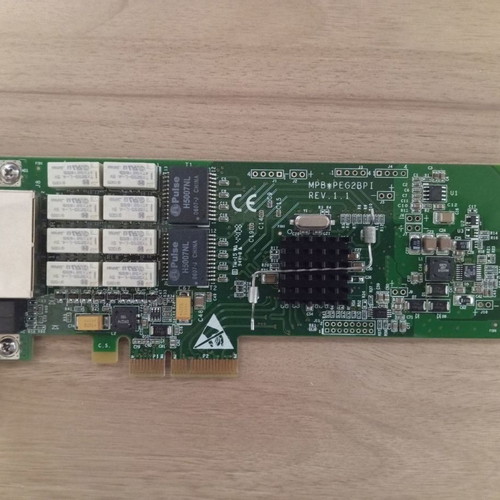 Silicom PEG2BPI-RoHS V1.1 Dual-Port Copper Gigabit Ethernet PCI-e Bypass Server used
