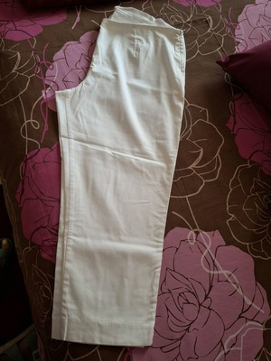 White pants Marks & Spencer new size M