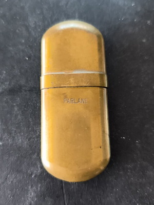 Vintage μπρούτζινος αναπτήρας βενζίνης μεταχειρισμένος, πλήρως λειτουργικός με νέα πέτρα