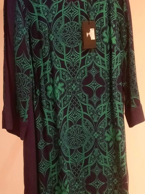 Pinko dress new, size 44IT, blue and green