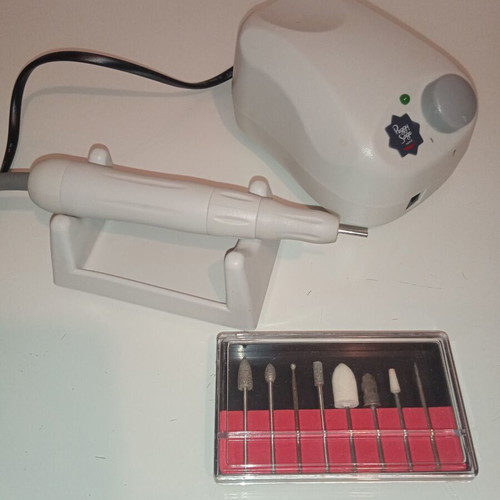 Peggy Sage nail drill like new with set of 8 bits