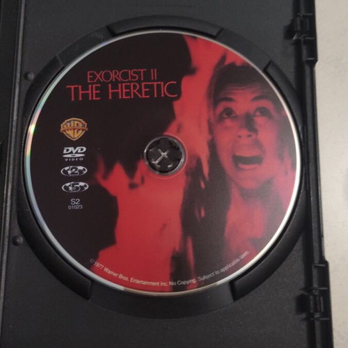 The Exorcist II The Heretic DVD used with Greek subtitles