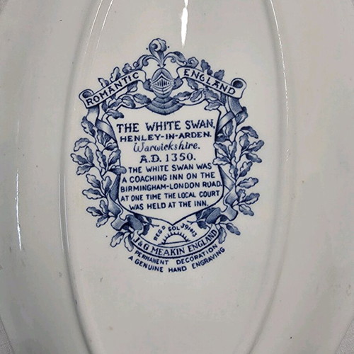 Romantic England 38-Piece Dinnerware Set used, J. & G. Meakin