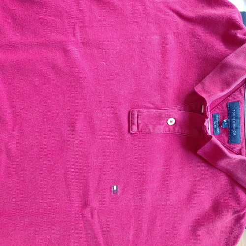 Tommy Hilfiger men's polo shirt size L like new, red