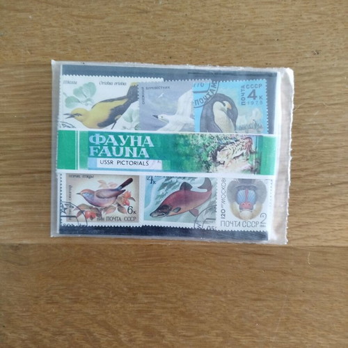 Soviet Union stamps new, three sets in original packaging