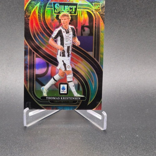 2024-25 Select Serie A Tie Dye Prizm Thomas Kristensen Rookie RC card