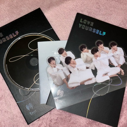BTS Love Yourself Tear Kpop album used, version E without Photocard