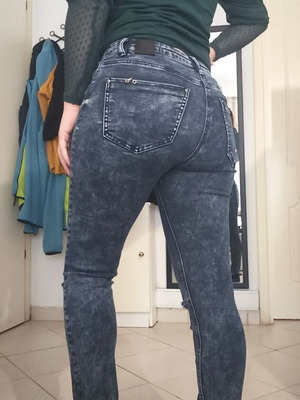 Stradivarius jeans blue size XS like new