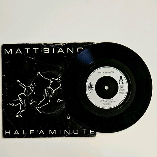 Matt Bianco Half A Minute 7" vinyl record used