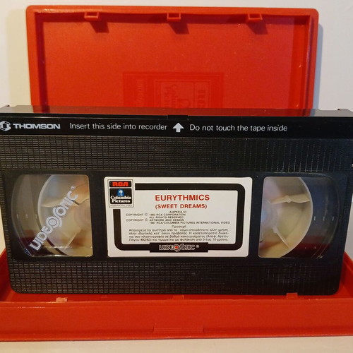 Eurythmics Sweet Dreams VHS used, pop