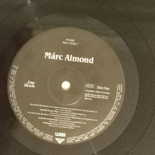 Tenement Symphony LP by Marc Almond used, 1991 German edition