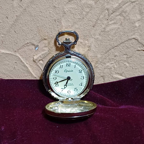 Opicin pocket watch like new, 17 jewels, wound, antimagnetic
