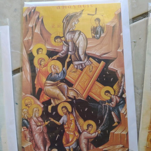 Easter greeting cards new, set of 4 with envelope