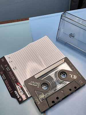 BASF Chrome Super Quality II 90 Cassette tape like new, Type II
