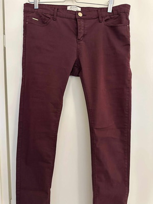 Bordeaux pants Stradivarius like new, size XXL