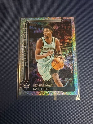 Brandon Miller Sand Glitter Card 2025-26 Topps Basketball like new