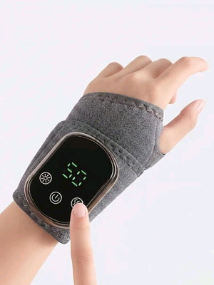 Electric Wrist Brace with Heating and Vibration Massage New