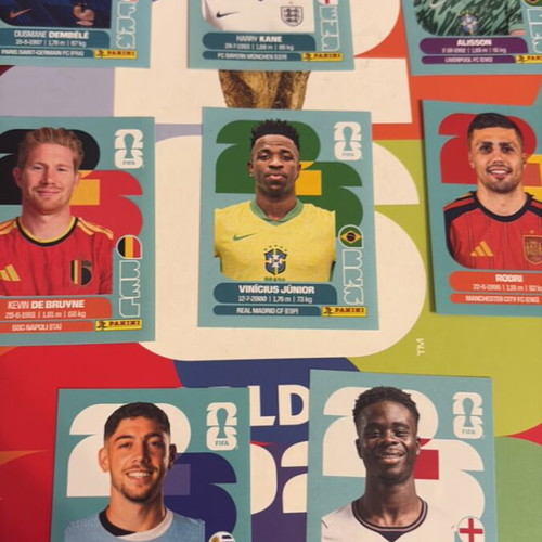 World Cup 2026 Superstars Sticker Collection