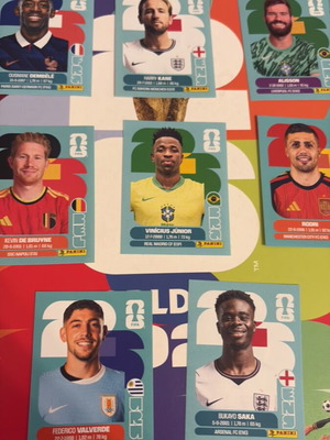 World Cup 2026 Superstars Sticker Collection
