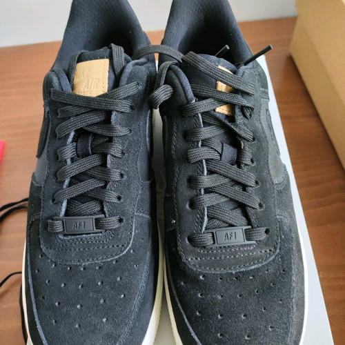 Nike Air Force sneakers new, black suede, size 40