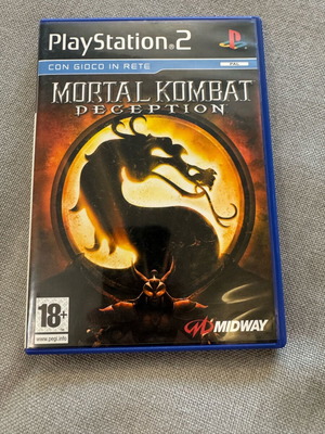 Mortal Kombat: Deception PS2 употребяван, италианска корица и книжка