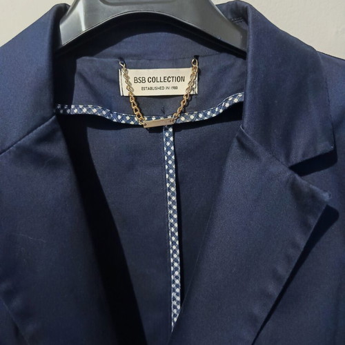BSB Collection summer jacket like new, blue, size L