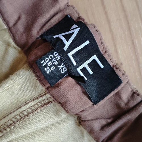 Attrattivo balloon leather pants XS like new, brown