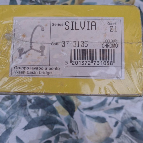 Silvia wash basin bridge faucet new in box by Viospiral