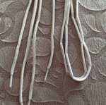 White long shoelaces