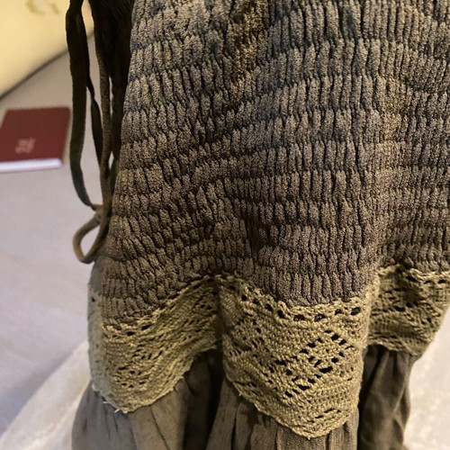 Zini long dress like new, khaki