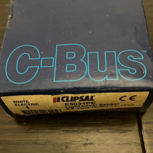 Clipsal C-Bus E5031PE light level sensor new