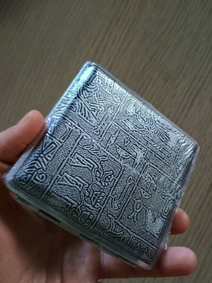 Δερμάτινη θήκη τσιγάρων PU Slim Flip Top καινούργια, αντιανεμική